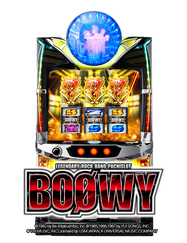 パチスロ BOØWYの筐体画像